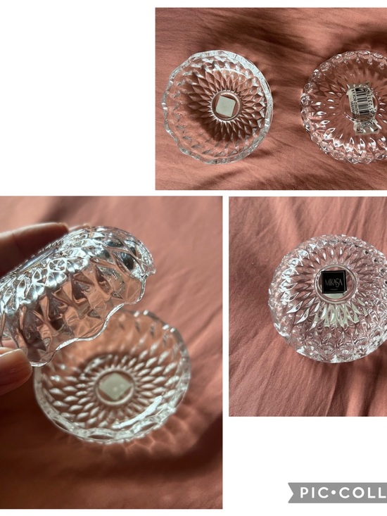 Mikasa Other - Mikasa Crystal Trinket Dish with Lid